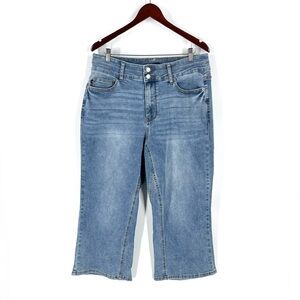 Judy Blue Jeans Womens Size 16W Wide Crop Jeans